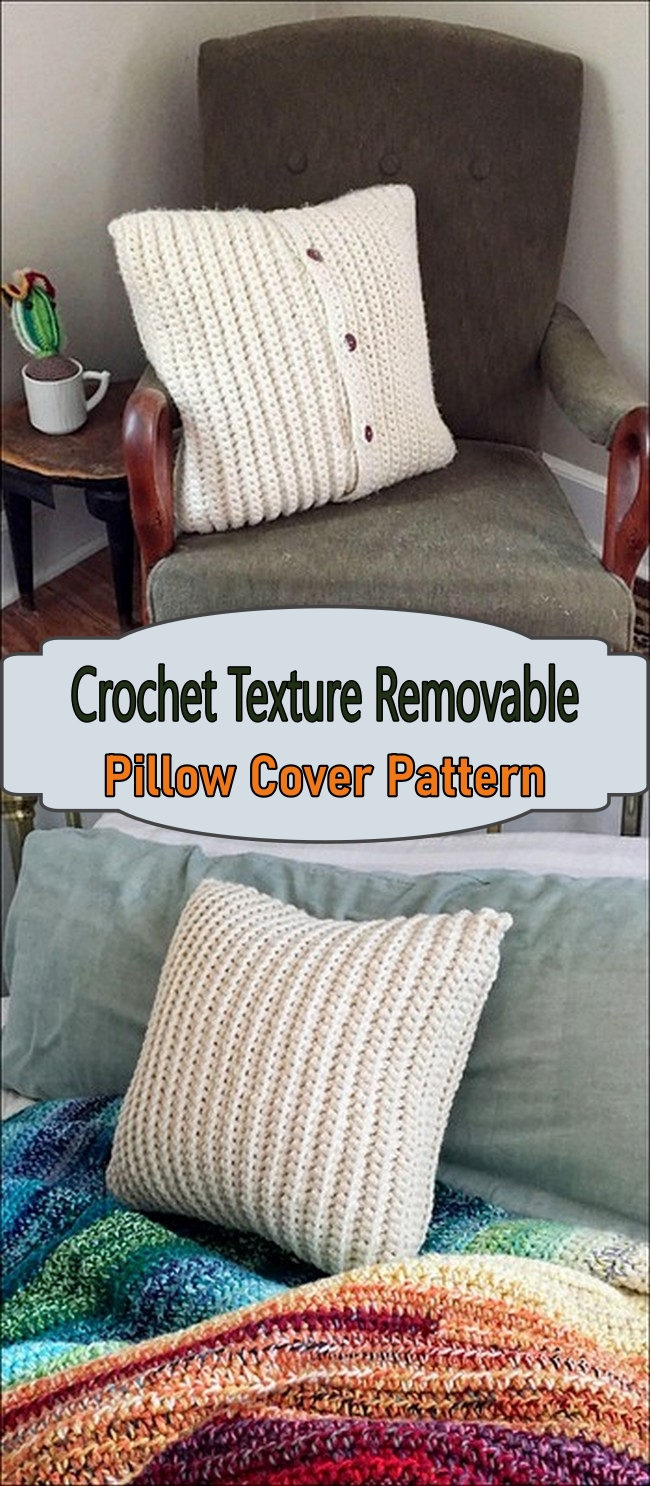Inspiring Crochet Textured Pillow Pattern and Ideas to Try