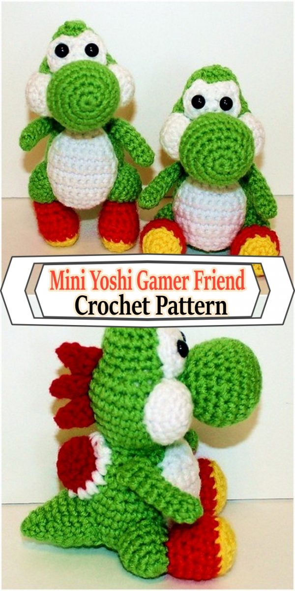 Free Crochet Yoshi Pattern to Create Comfortably