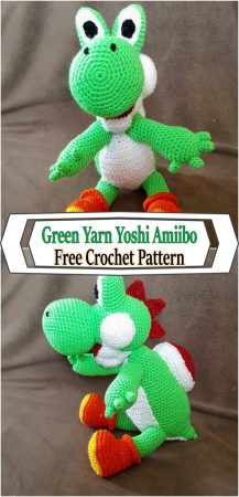 Free Crochet Yoshi Pattern to Create Comfortably