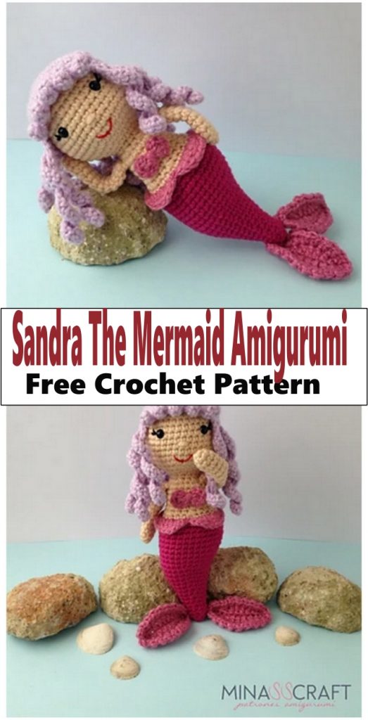 Sandra The Mermaid Amigurumi