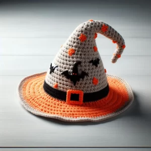 Free Crochet Witch Hat Pattern for Halloween