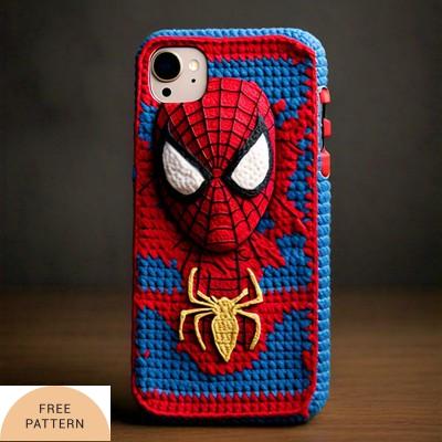 Crochet Spider Man Phone Case Protect Phone Style