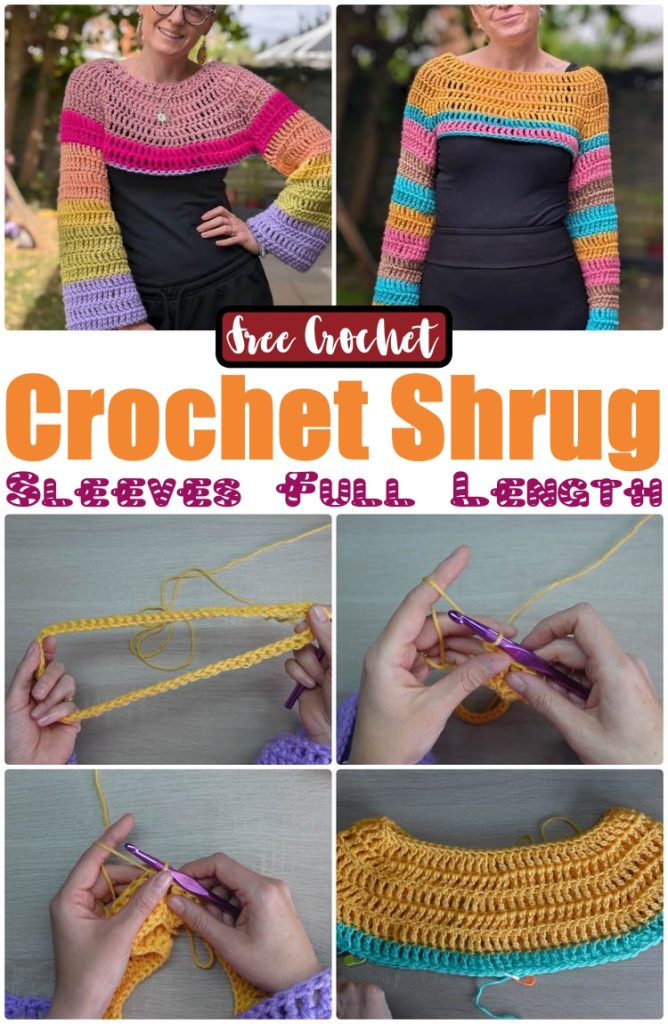 Crochet Shrug Sleeves