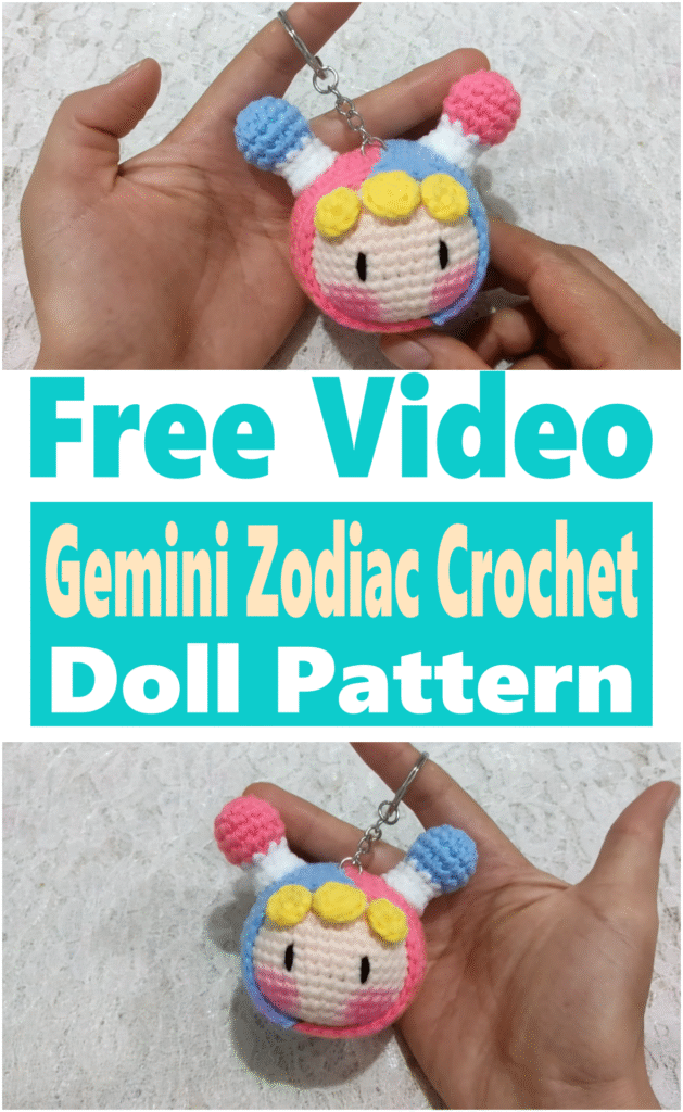Gemini Zodiac Crochet Doll Pattern