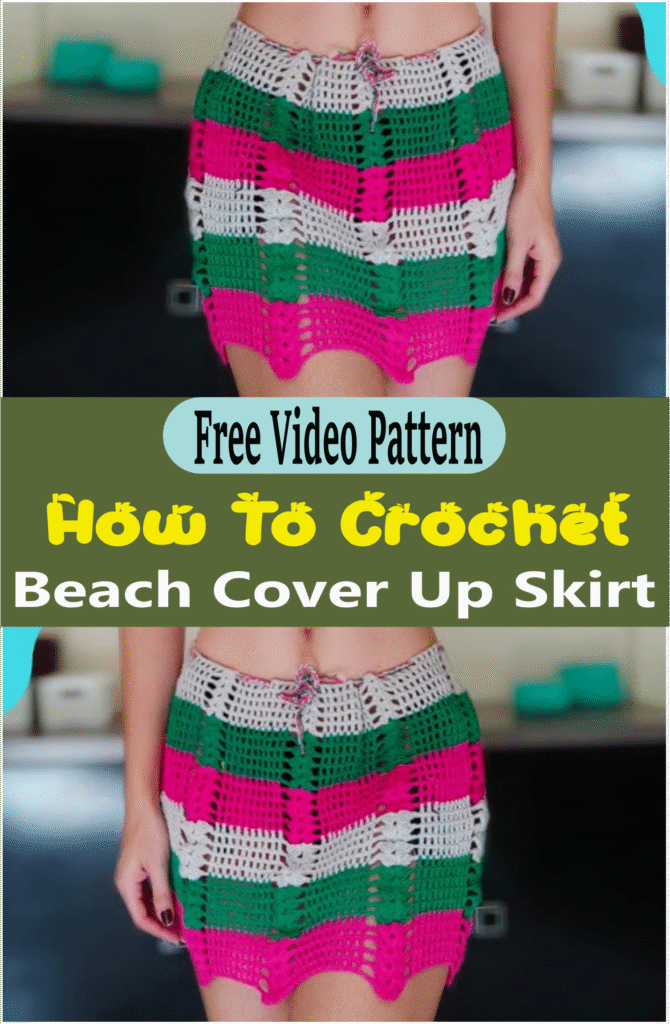 How To Crochet Beach Cover Up Skirt
