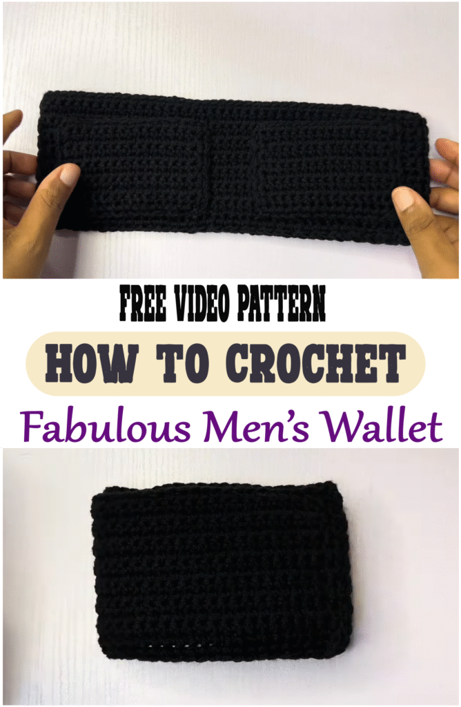  How To Crochet Fabulous Mens Wallet