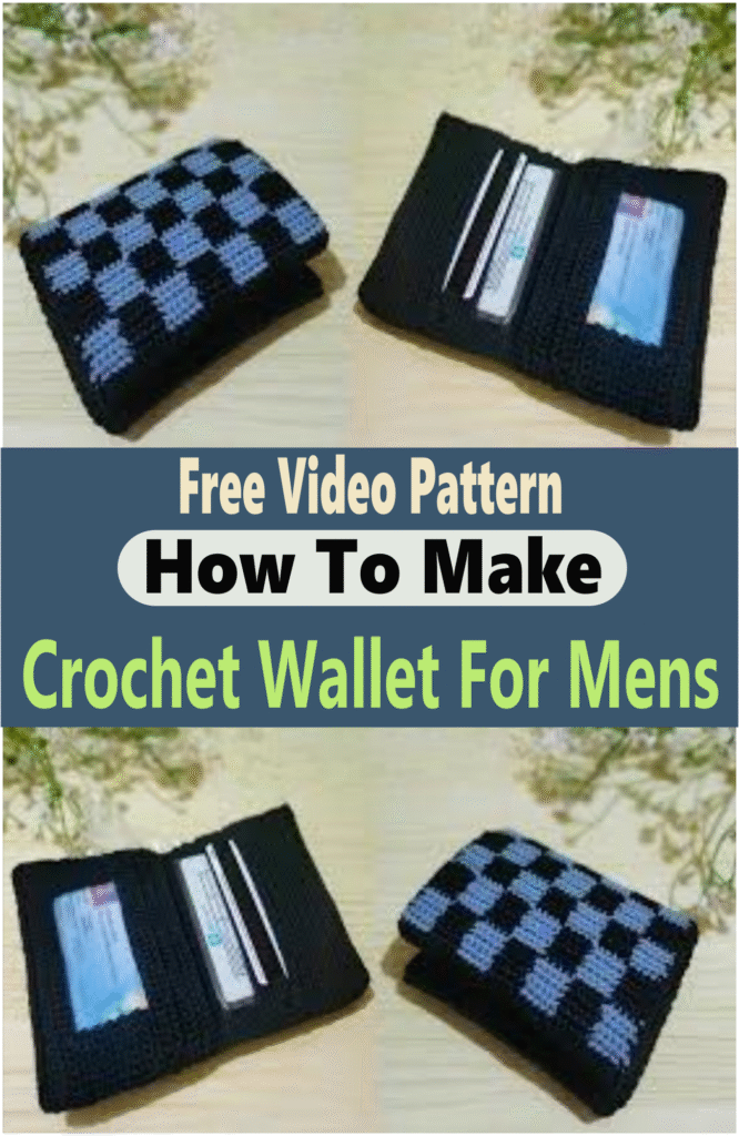 How To Make Crochet Wallet For Mens