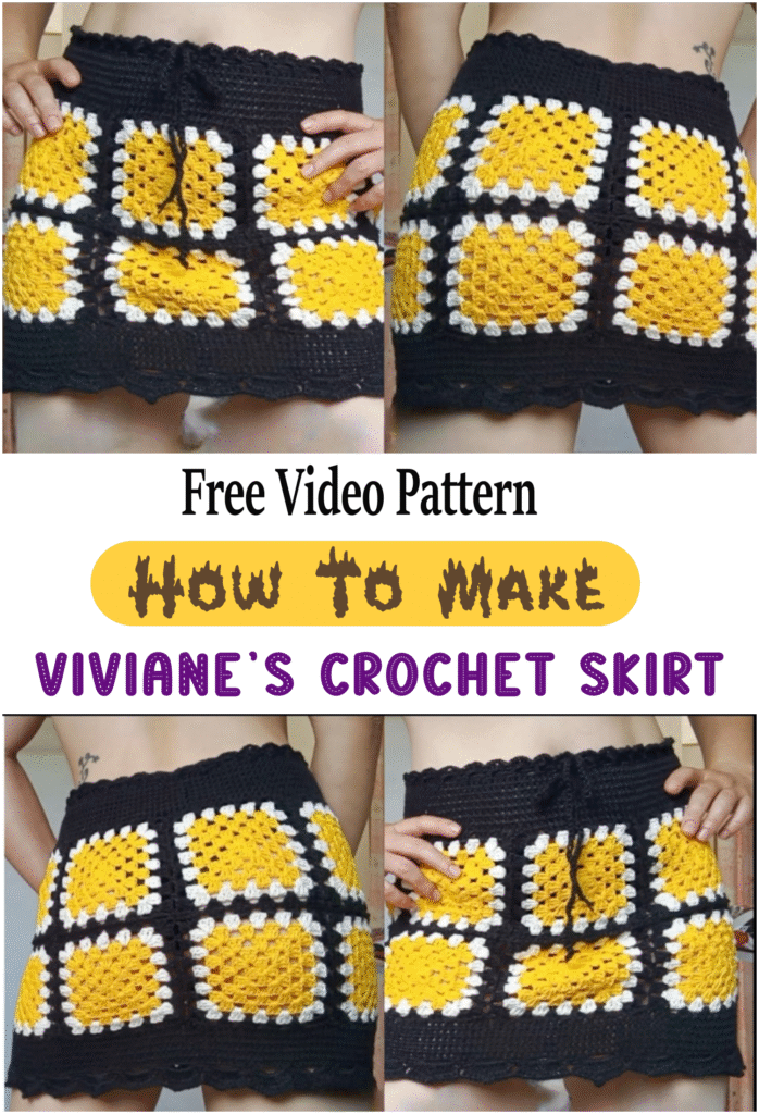 How To Make Viviane's Crochet Skirt