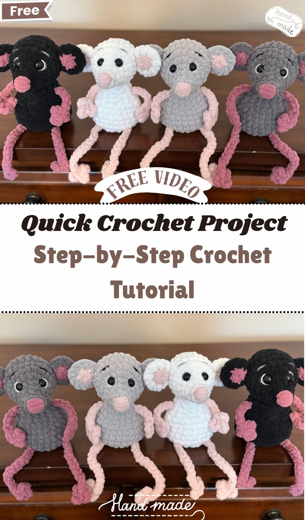 Quick Crochet Project Step-by-Step Crochet Tutorial