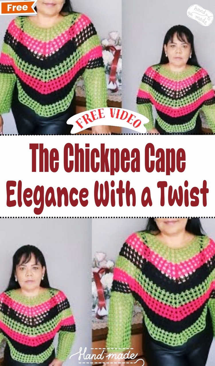 The Chickpea Cape Elegance with a Twist