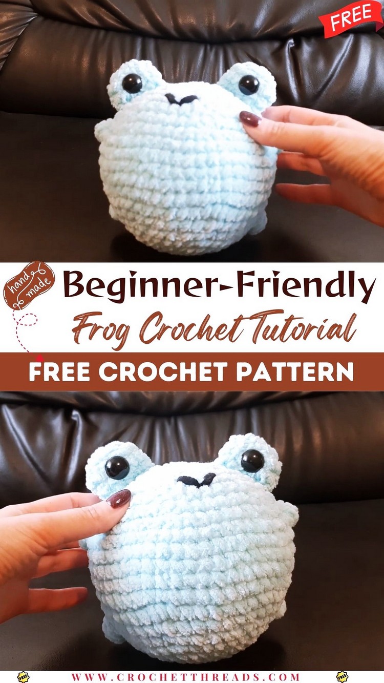 Beginner-Friendly Frog Crochet Tutorial