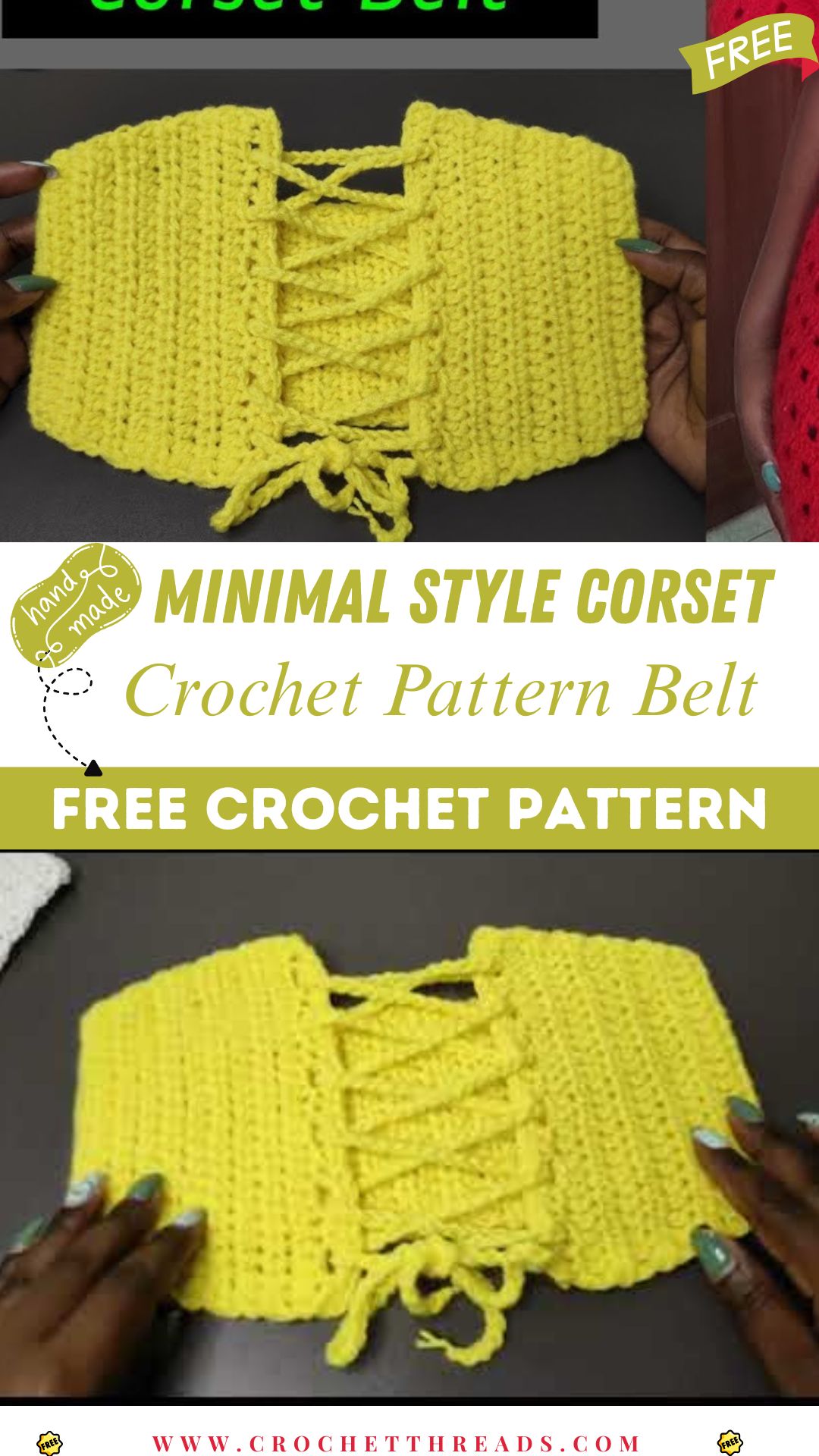 Minimal Style Crochet Corset Pattern