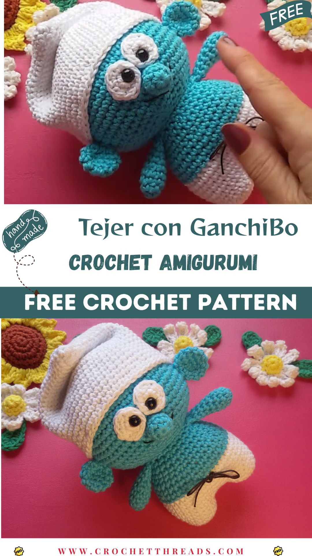 Tejer Amigurumi con GanchiBol – Tutorial Fácil