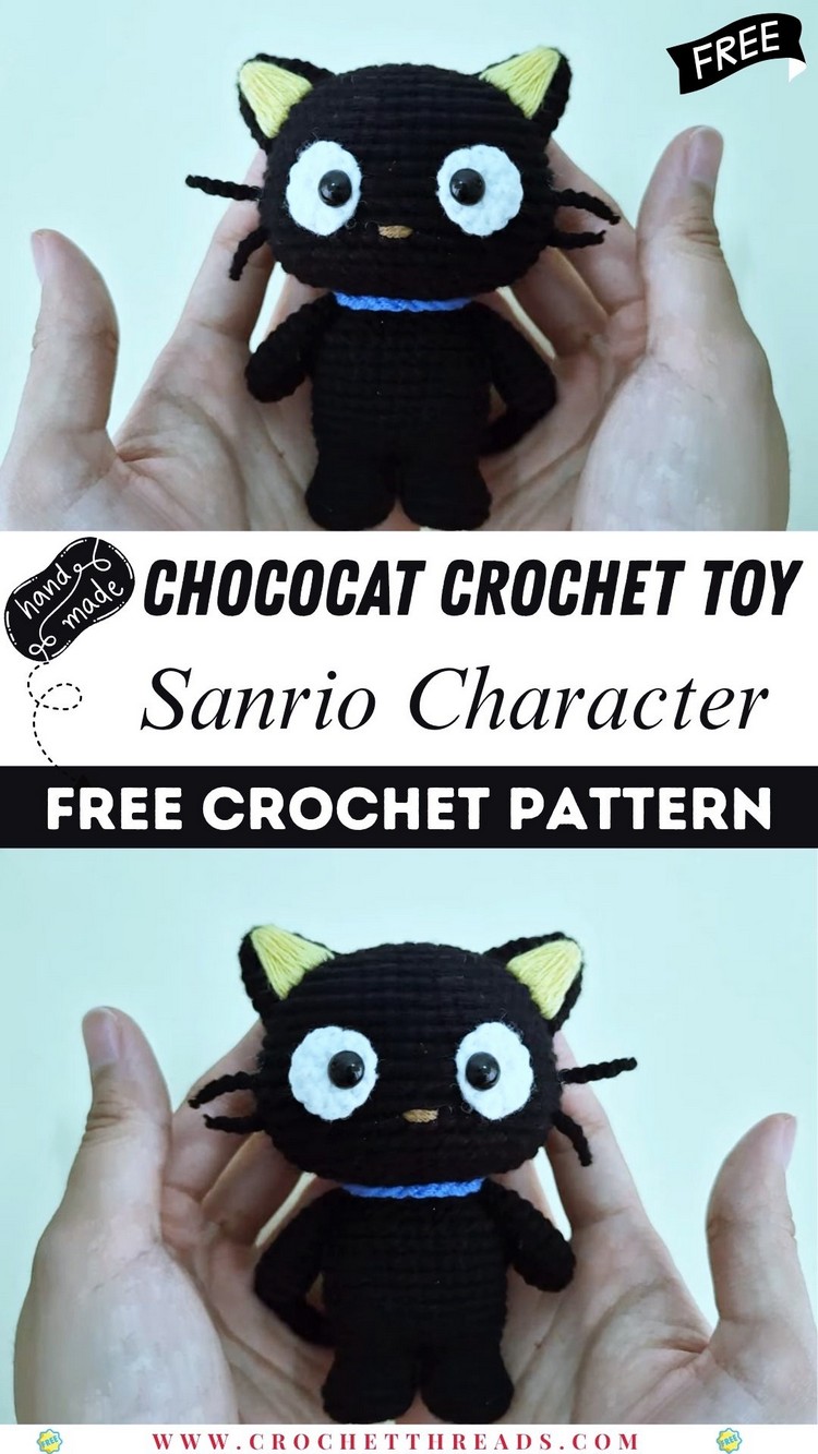 Amigurumi Chococat Crochet Toy – Sanrio Character Tutorial