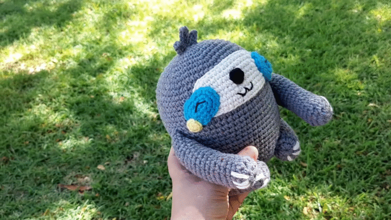 Crochet Sloth Amigurumi Plush Toy Pattern Ideas