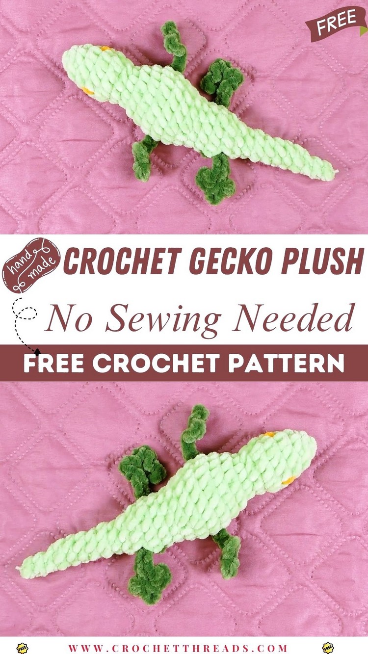 Crochet Gecko and Lizard Amigurumi Patterns