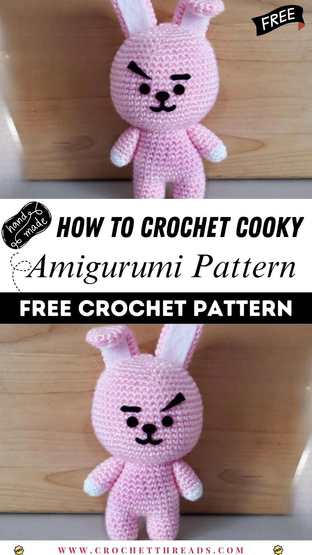 How to Crochet Cooky Amigurumi Pattern Beginners
