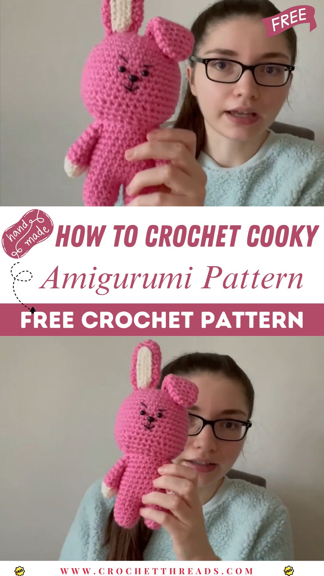 How to Crochet Cooky Cute Amigurumi Pattern for Beginners
