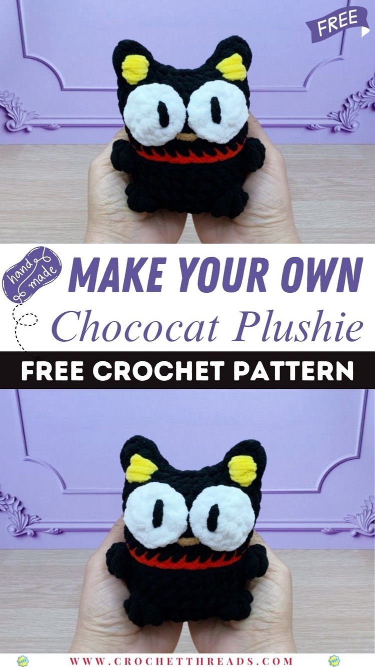 Make Your Own Cute Chococat Plushie Tutorial