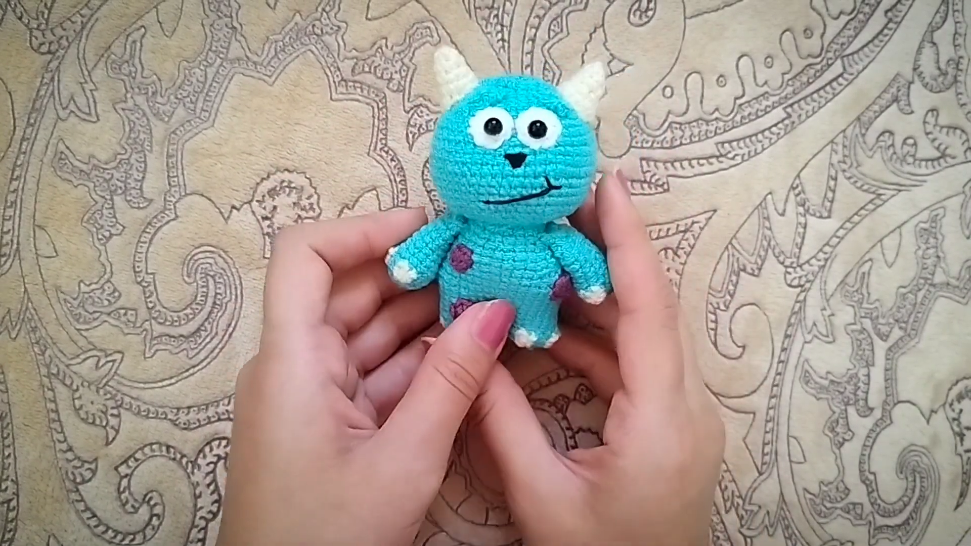 Free Crochet Sulley & Sullivan Pattern Cute Monsters Inc Amigurumi Set