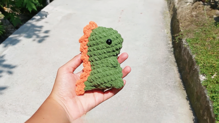 Free Crochet Rainbow Mini Dino Toy Patterns – Perfect for Kids & Collectors