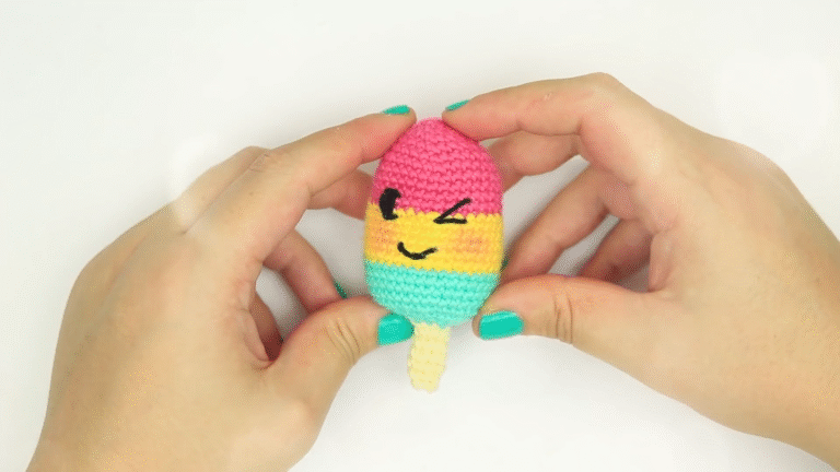 Cute Crochet Popsicle Patterns Dessert Play Toys for Kids