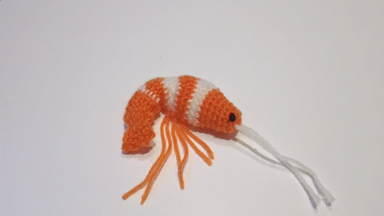 DIY Crochet Lobster & Shrimp Amigurumi Toy Patterns