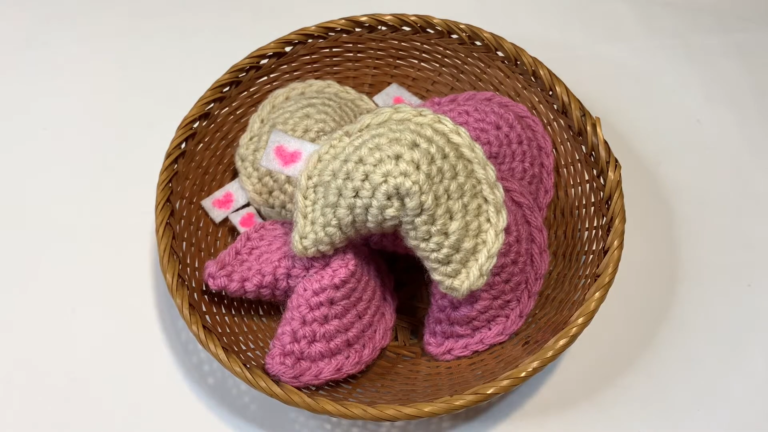 Crochet Fortune Cookies Lucky Treat Amigurumi Pattern Ideas Collection