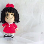 Crochet Mafalda Doll Amigurumi Patterns Collectible Gift for Fans