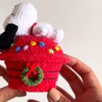 Polished Crochet Santa Hat Snoopy Christmas Amigurumi Pattern