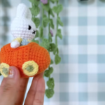 Flawless Crochet Carrot Bunny & Pup in Car Amigurumi Pattern