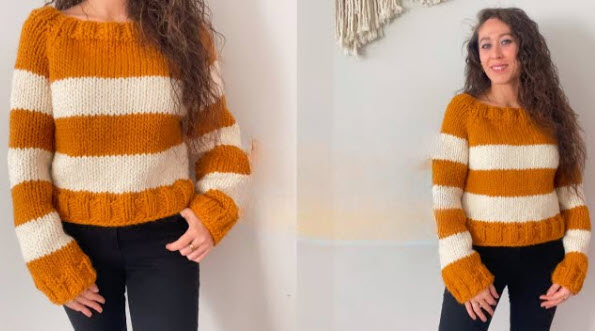 Crochet Knitting Seamless Sweater Patterns Modern Designs for Women