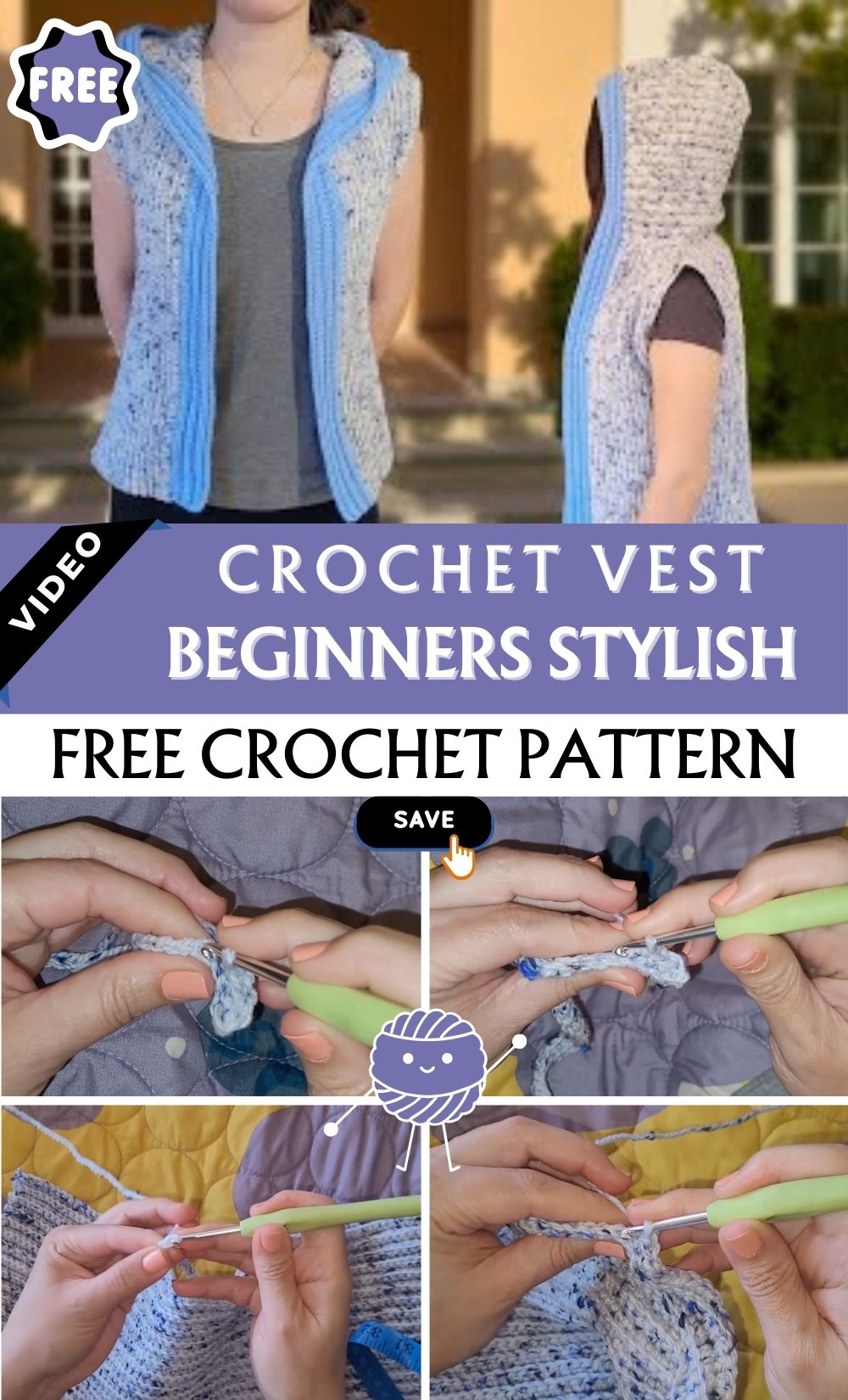 Captivating Crochet Vest for Beginners Stylish Pattern