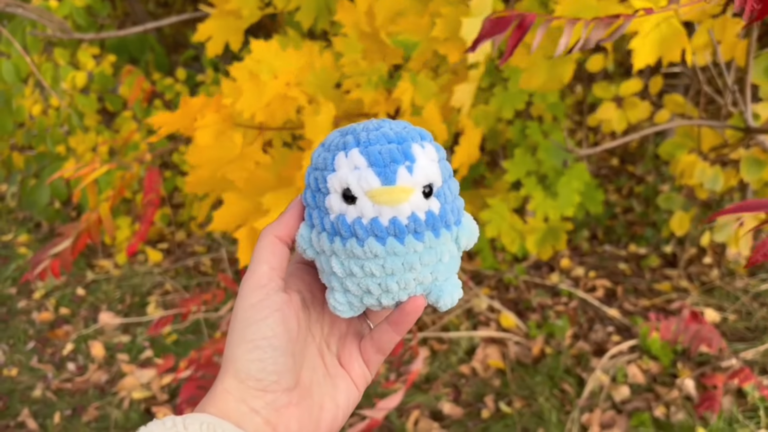 Crochet Penguin Beginners Amigurumi Pattern Step-by-Step