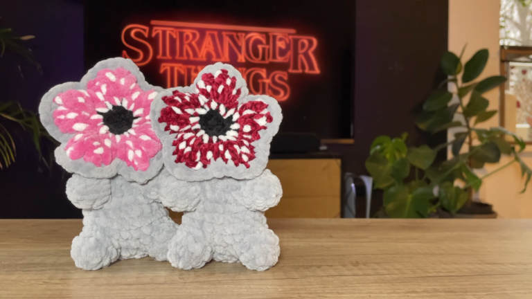Awesome Crochet Demogorgon from Stranger Things Amigurumi Pattern