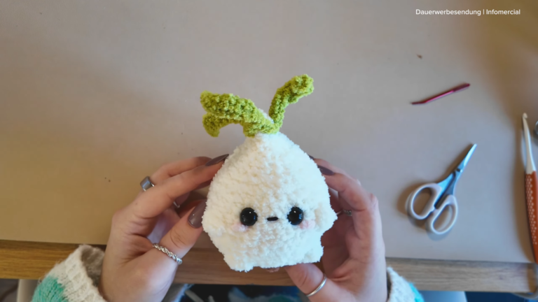 Stunning Crochet Kawaii Onion Plushie No Sew Amigurumi Pattern Toy