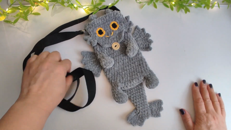 Chunky Crochet Shoulder Bag Trendy Purse Pattern