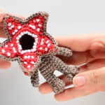 Peaceful Crochet Demogorgon Monster Plush Amigurumi Stranger Things Pattern