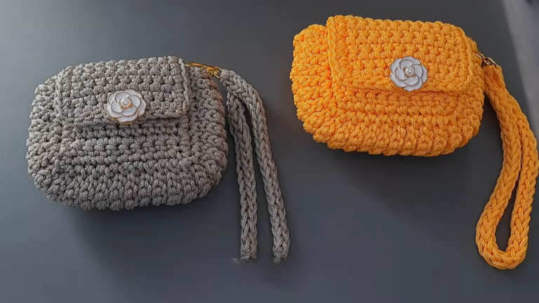 Exceptional Crochet Mini coin purse Stylish Handbag Pattern for Beginners