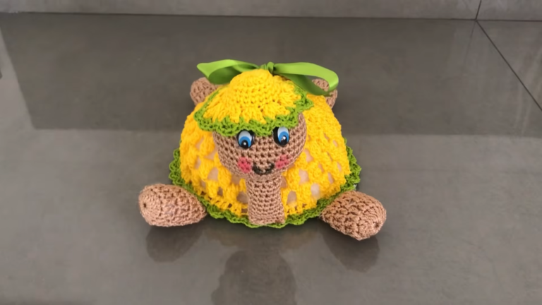 Exceptional Crochet Beautiful Turtle Amigurumi Beginner Pattern Step-by-Step
