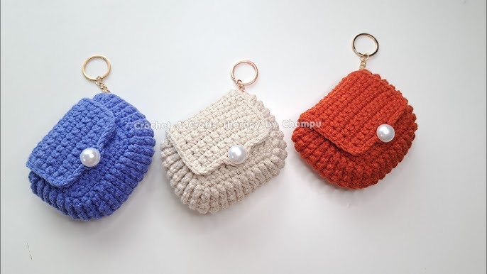 Fabulous Crochet Small Pouch Keychain Coin Purse Pattern for Beginners