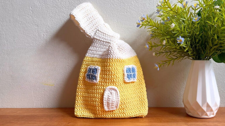 Perfect Crochet Little House Bag Easy Tote Pattern for Beginners