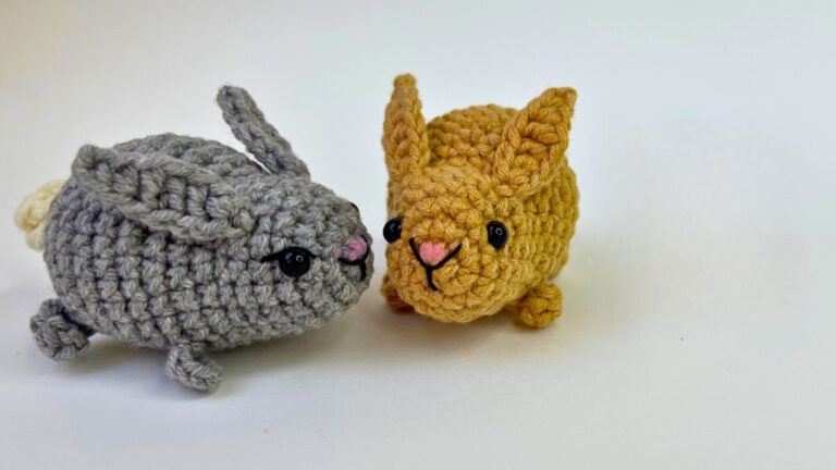 Immaculate Crochet No-Sew Bunny Amigurumi Easy Beginner Pattern