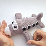 Gorgeous Crochet Airplane Plush Beginner Amigurumi Step-by-Step Pattern