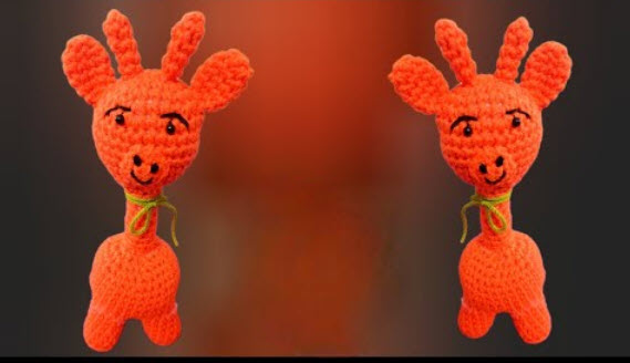 Fearless Crochet Giraffe Toys Amigurumi Step-by-Step Pattern for Starters