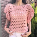 Latest Crochet Blusa & Top Patterns Collection for Girls & Women