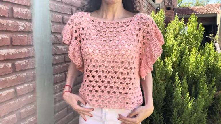Latest Crochet Blusa & Top Patterns Collection for Girls & Women