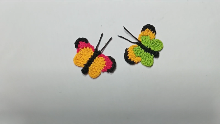 How To Crochet Butterflies Appliques Decoration Ideas