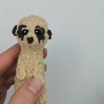 Glowing Crochet Meerkat Amigurumi Step-by-Step Pattern for Amateurs