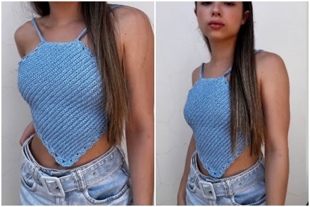 Fashion-Forward Asymmetrical Crochet Crop Top Patterns to Try Now